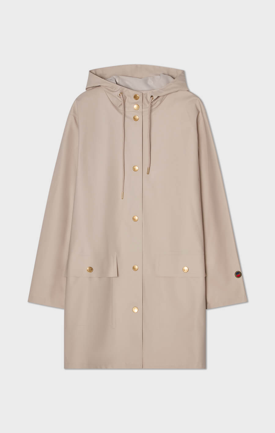Britte regnjacka beige