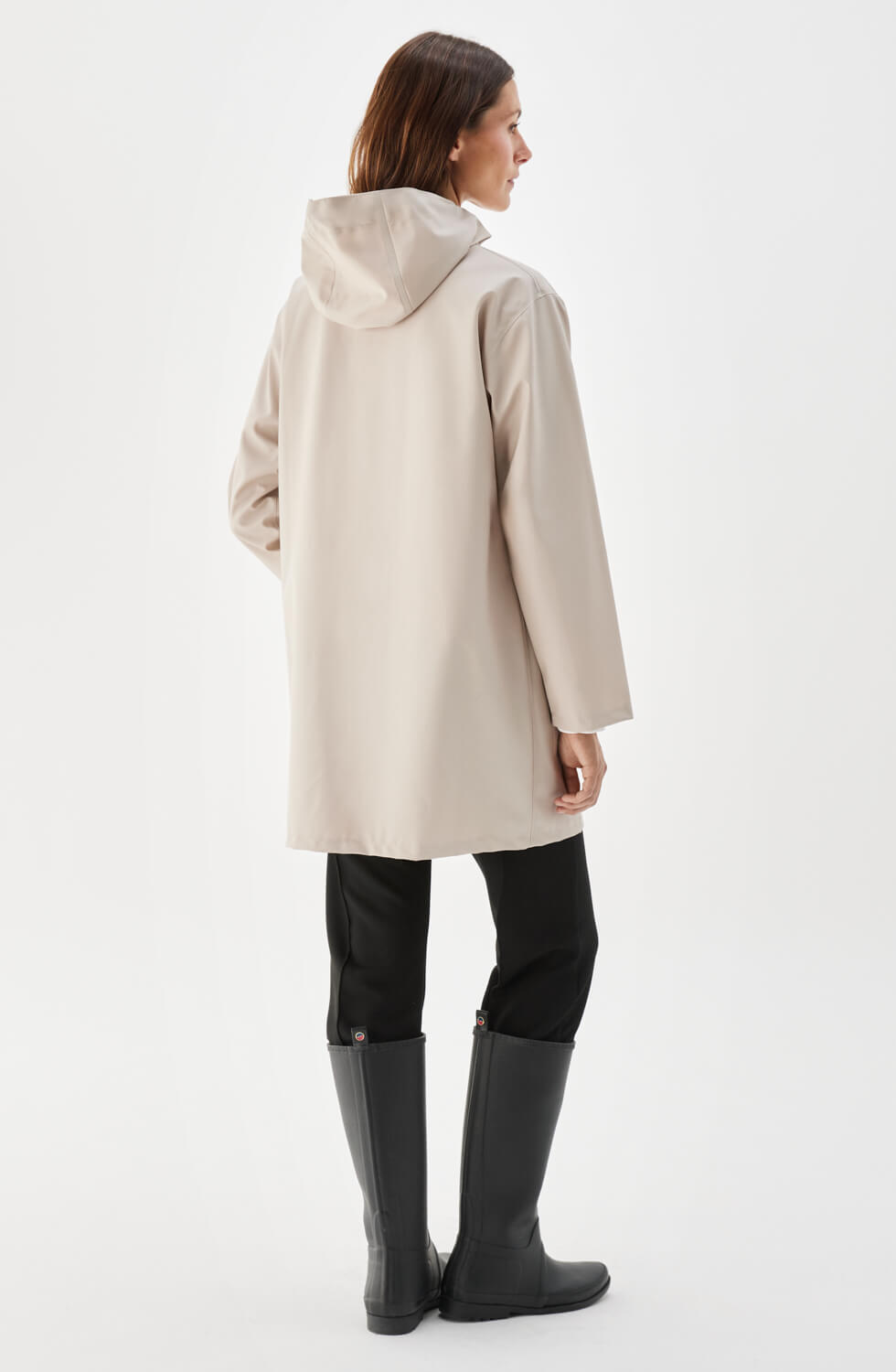 Britte regnjacka beige