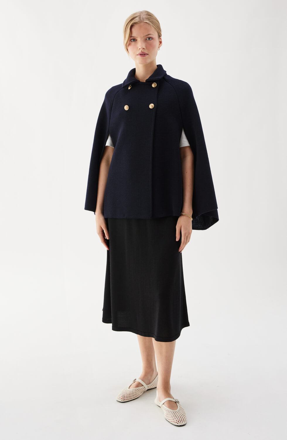 Calypso Cape Mörkblå