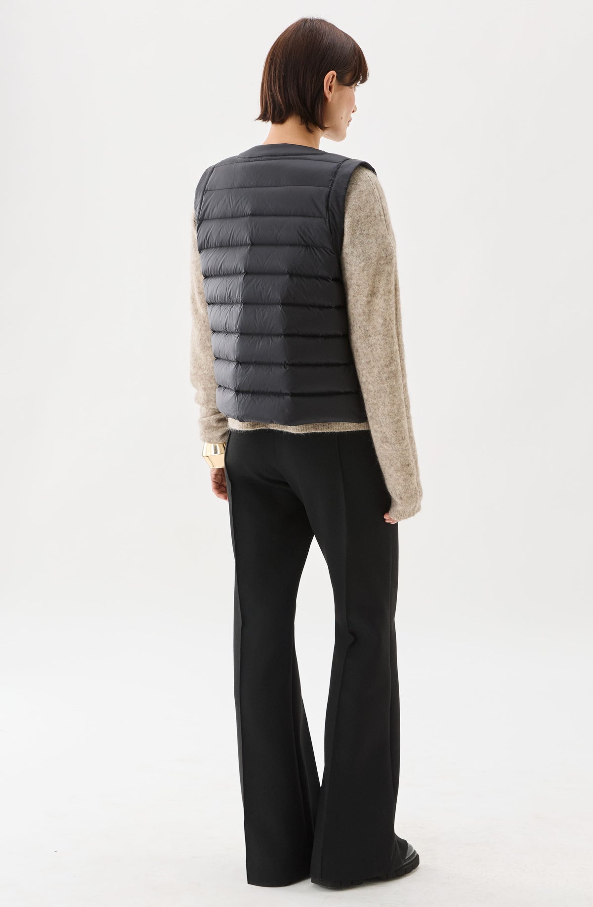Ina Down Vest Black