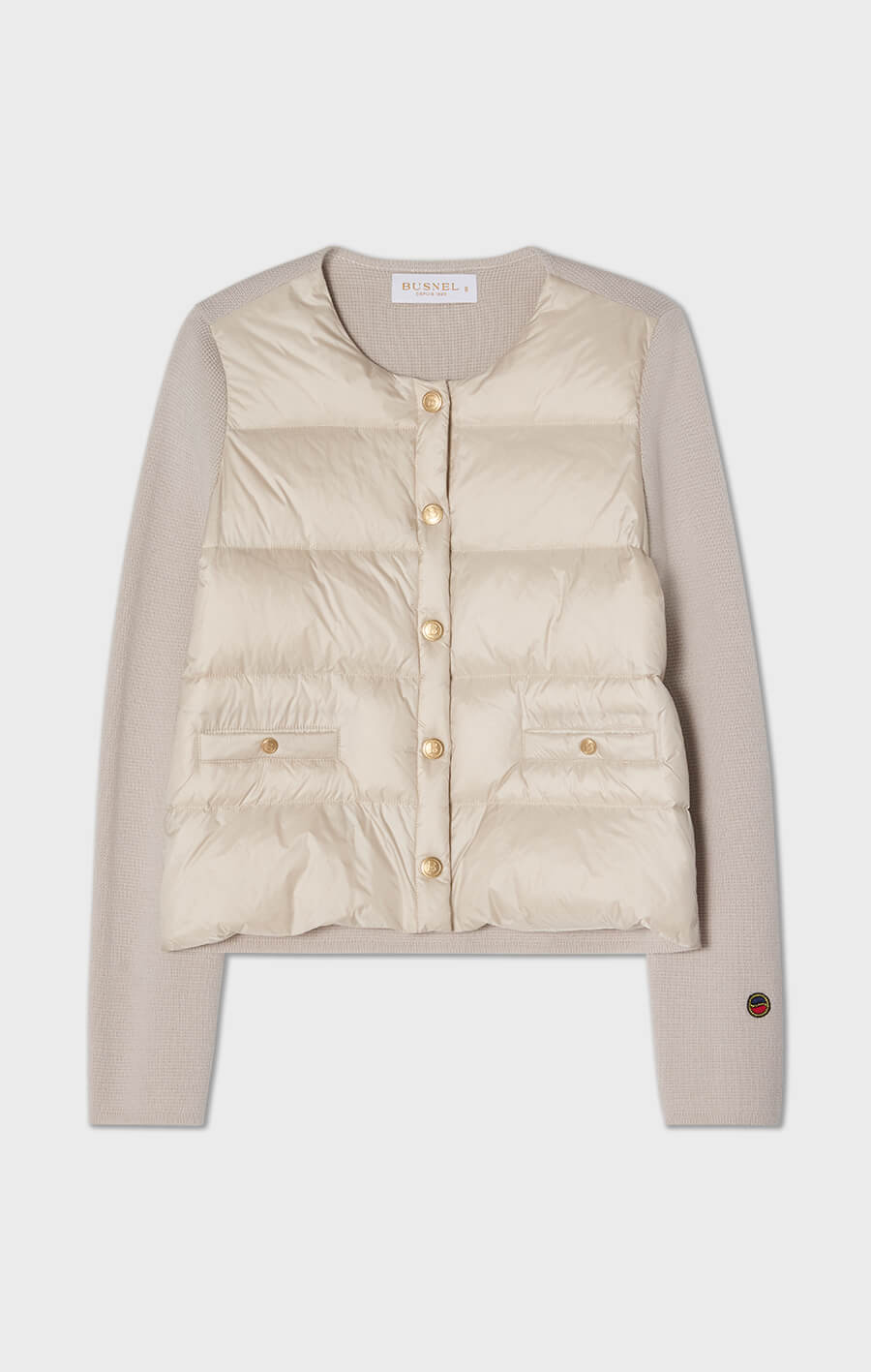 Iva Light Down Jacket Silver Birch