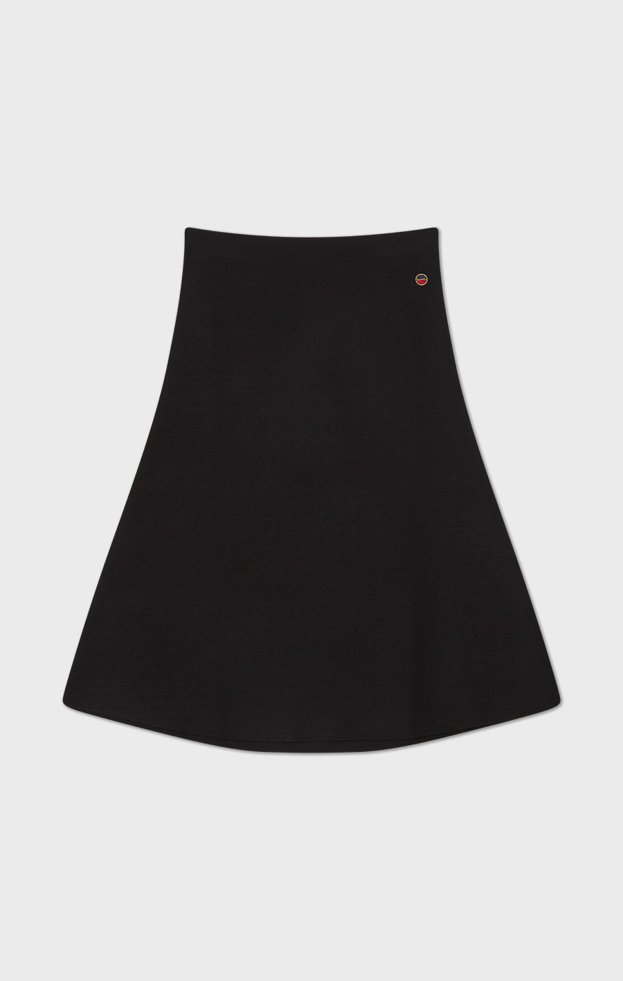 Phoebe Knitted Midi Skirt Black