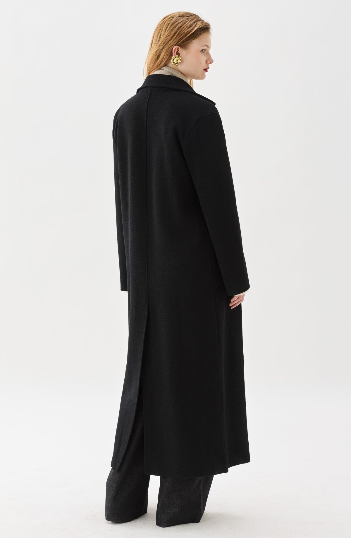 Roma Coat Black