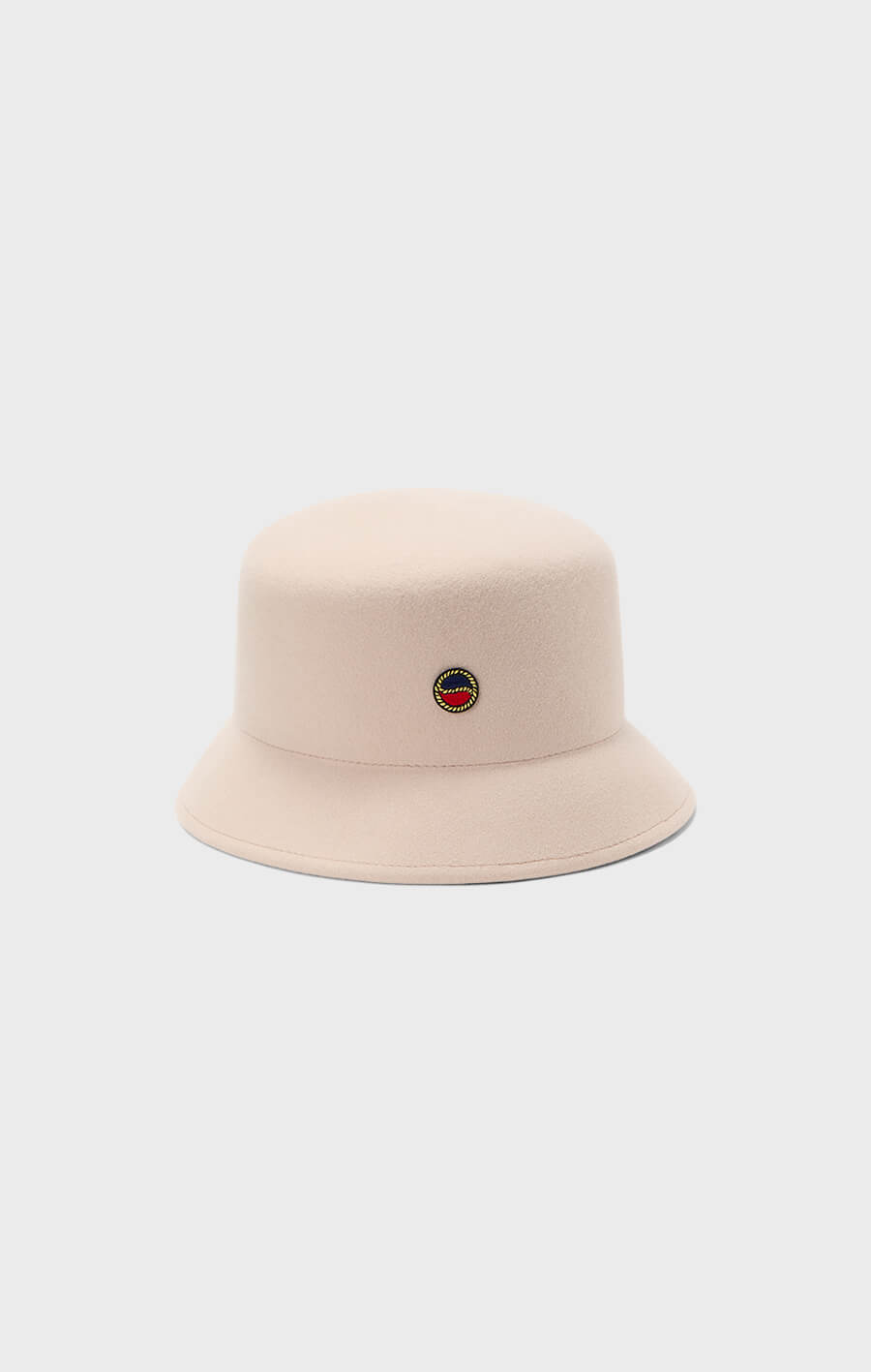 Tina Bucket Hat i Ull Ljusbeige