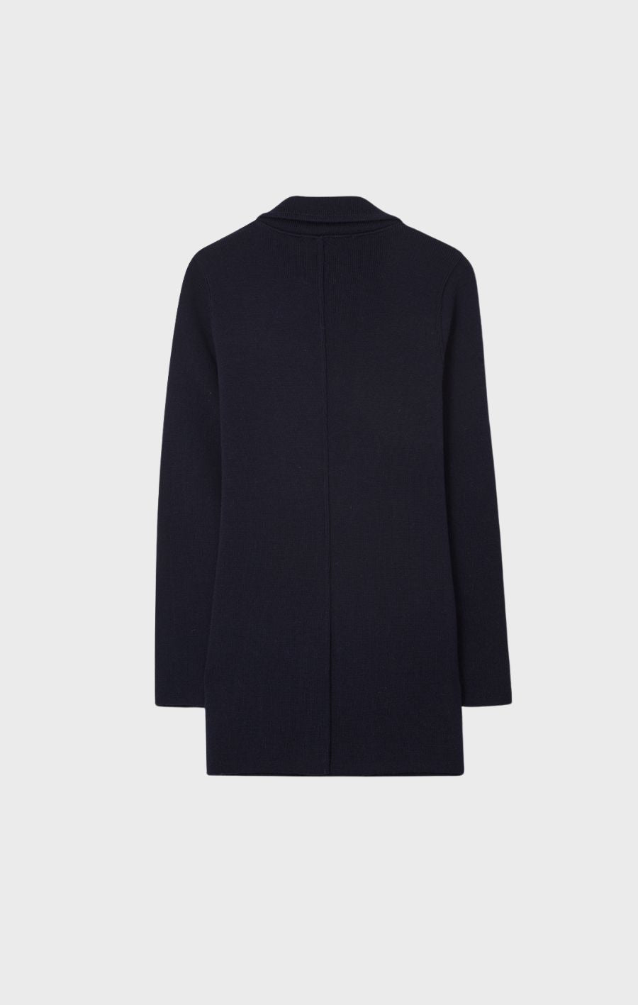 Victoria Knitted Wool Jacket Marine