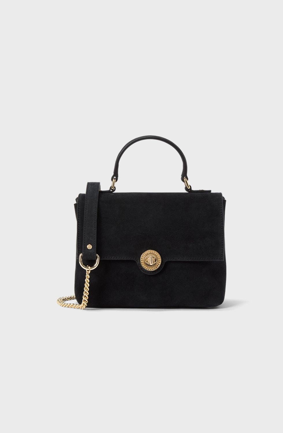 Busnel City Bag Suede Black