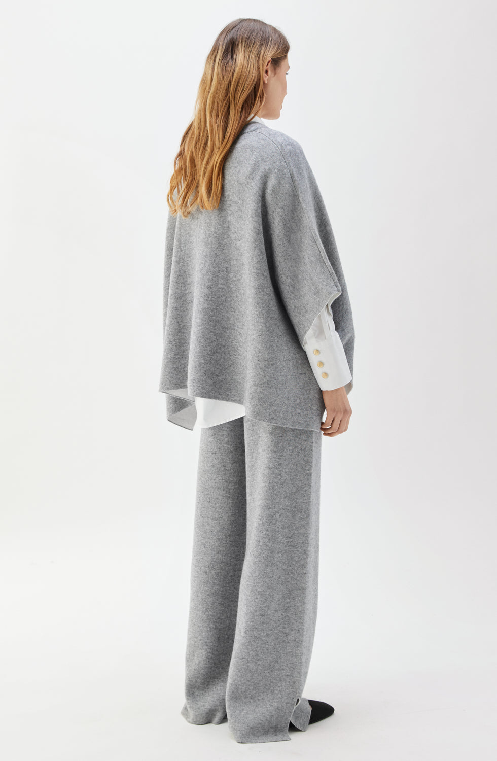 Cedar Trouser Light Grey/Ecru