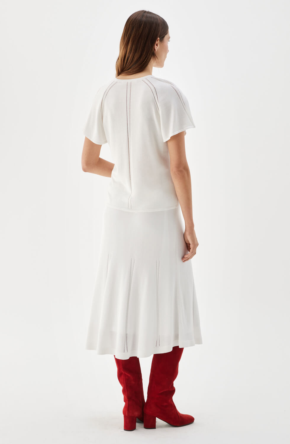Dany Knitted Top Ecru