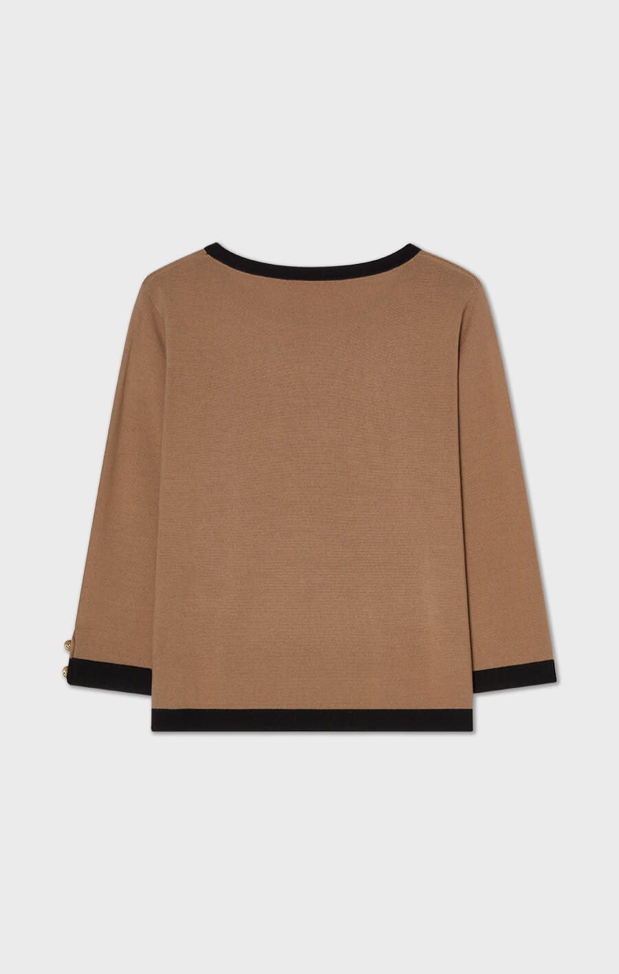 Helen Top Salty Caramel/Black