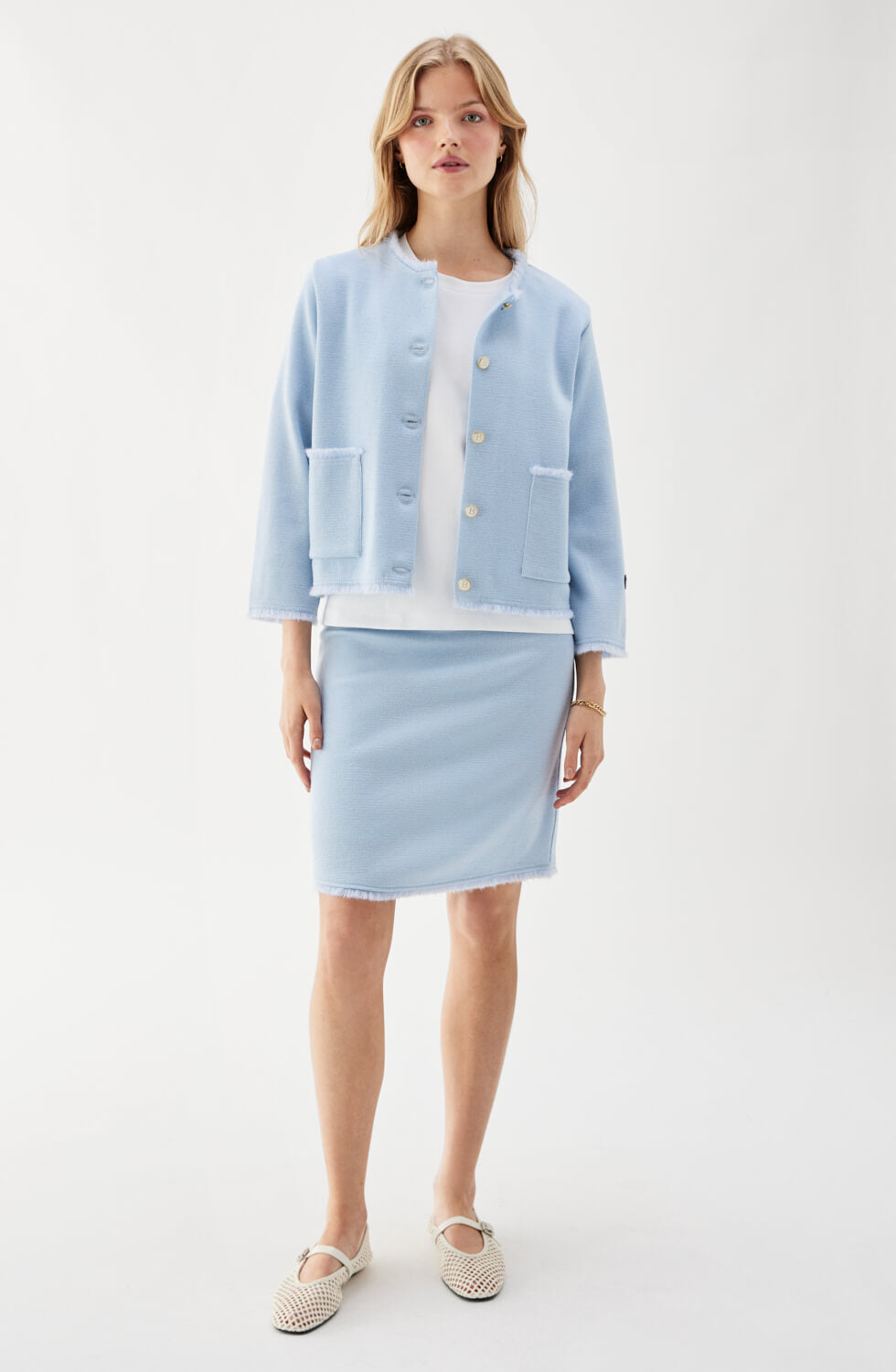 Linn Jacket Ice Blue