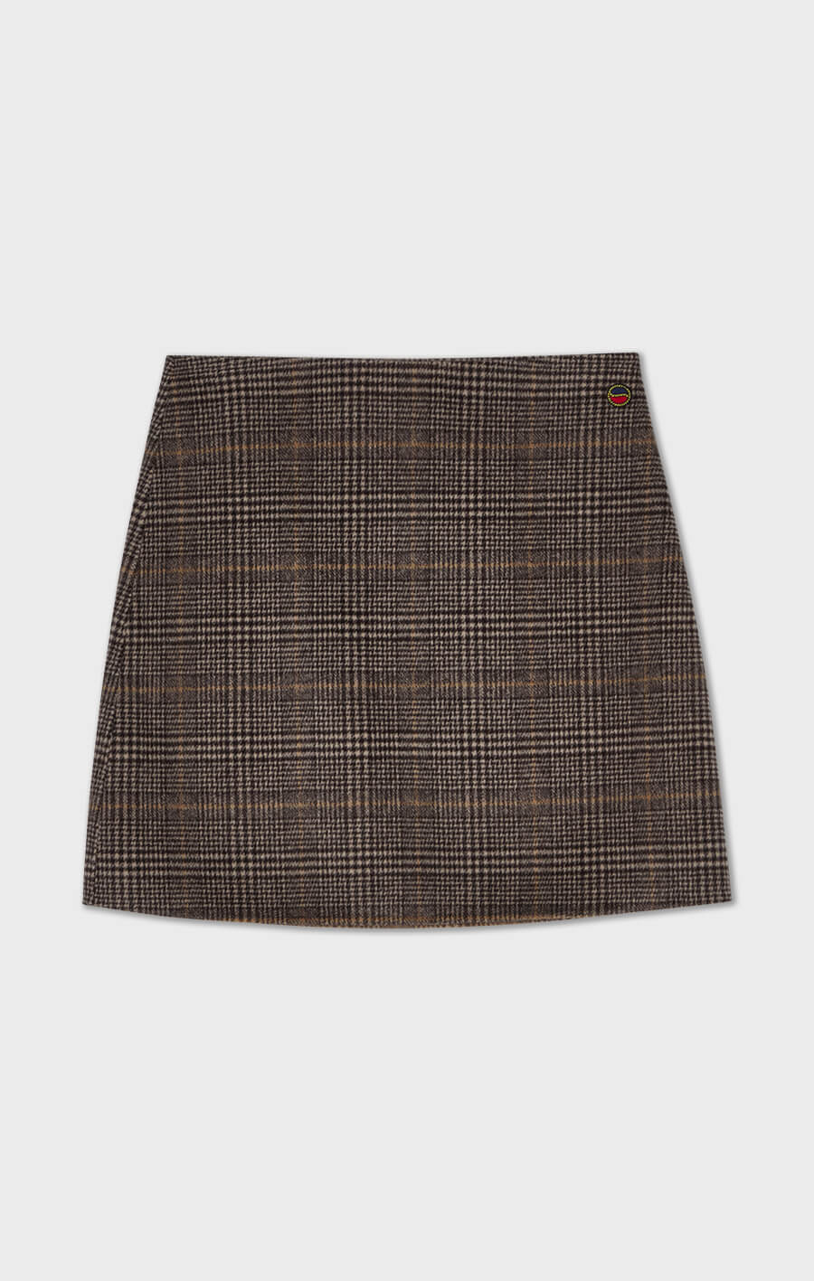 Marit Checked Skirt Antracite Check