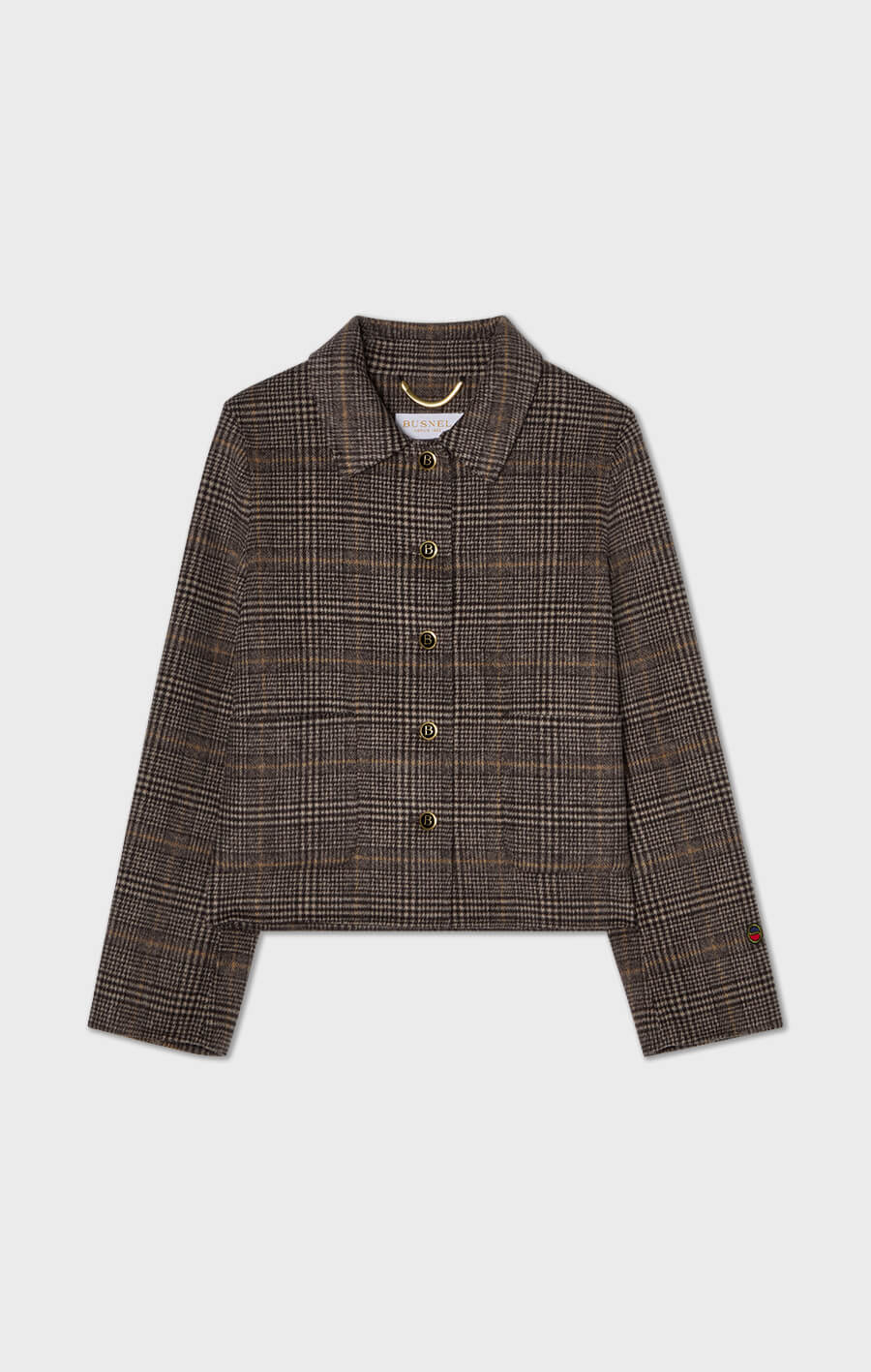 Mathilde Checked Jacket Antracite Check