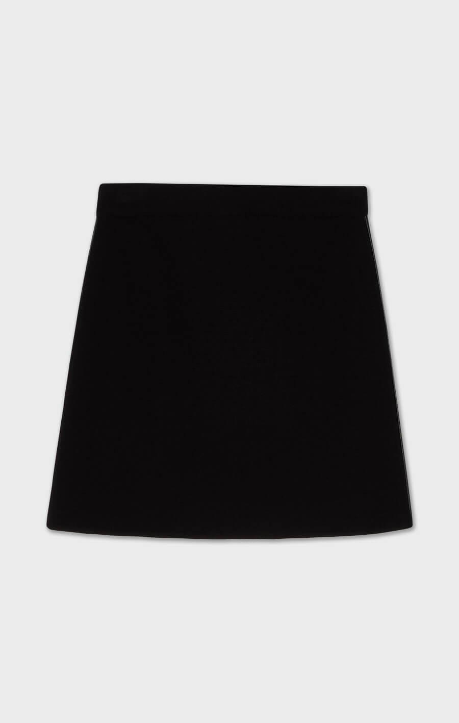 Minette Kjol Piping Svart