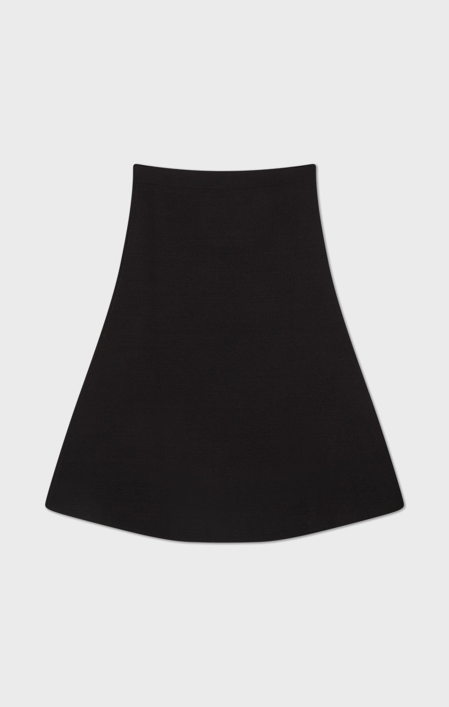 Phoebe Knitted Midi Skirt Black