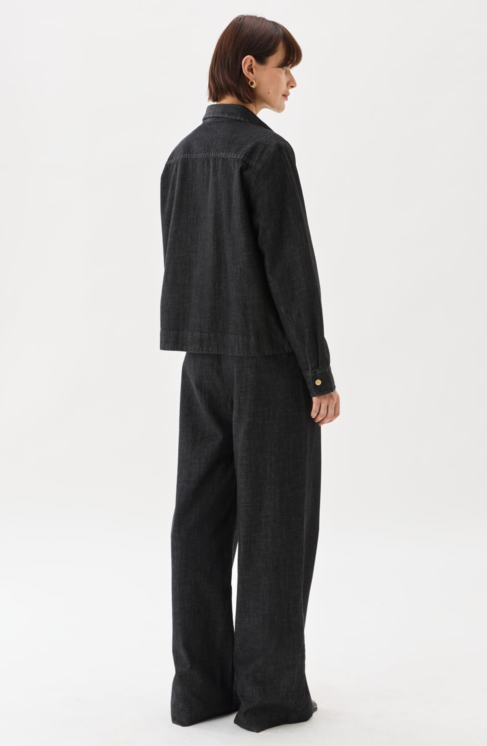 Poppy Skjorta Svart Denim