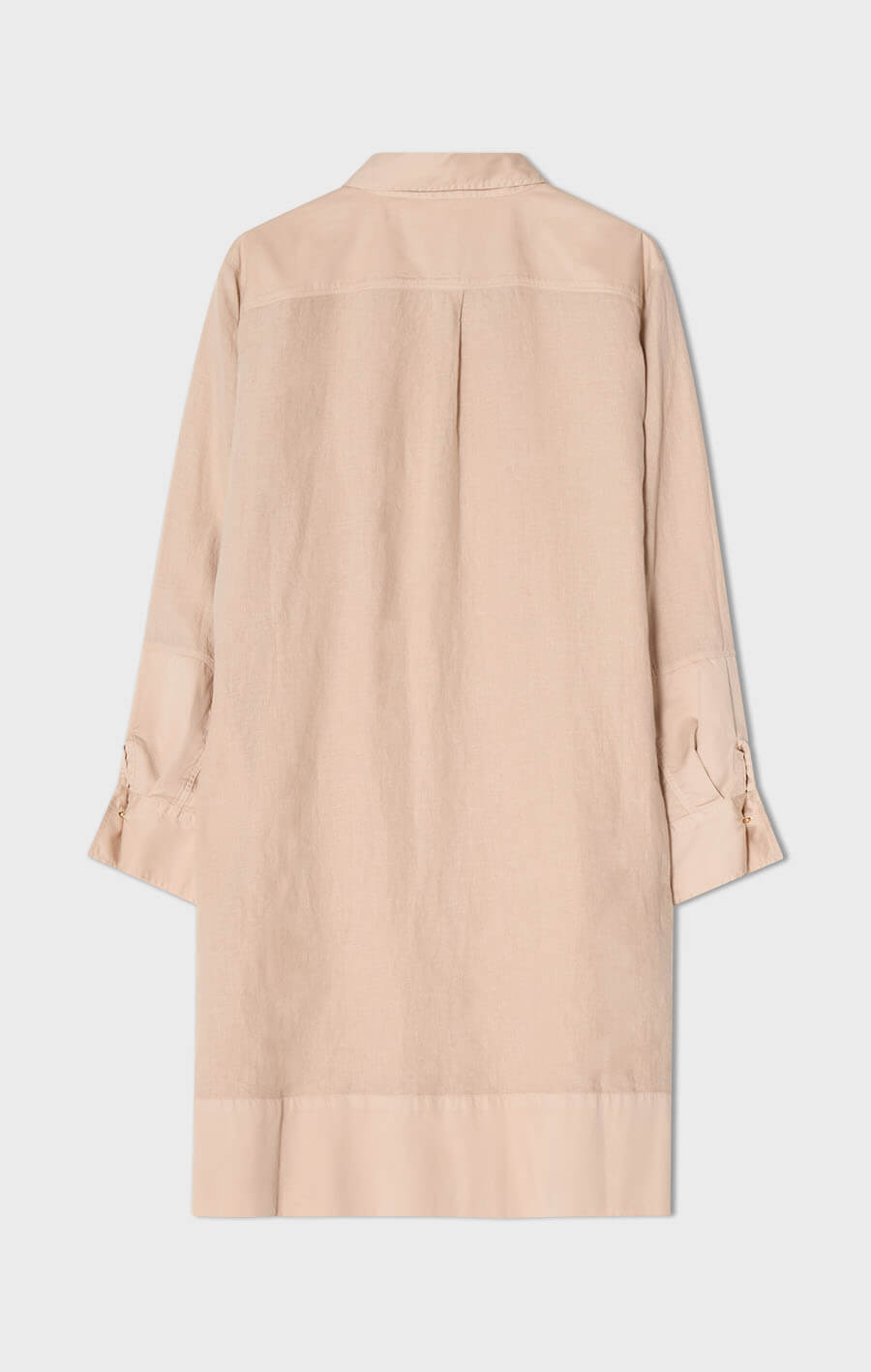 Raven Linen Dress Fudge