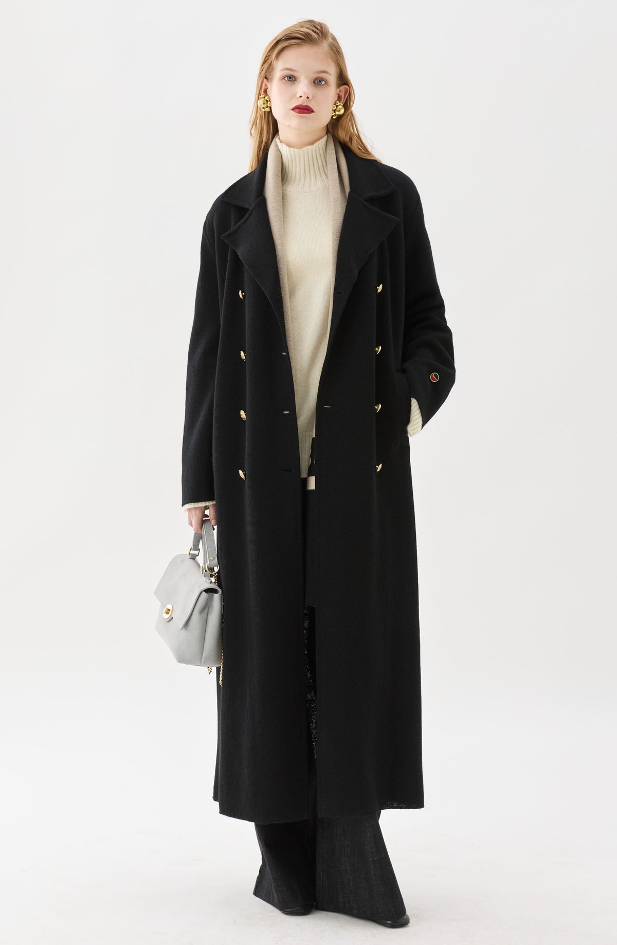 Roma Coat Black