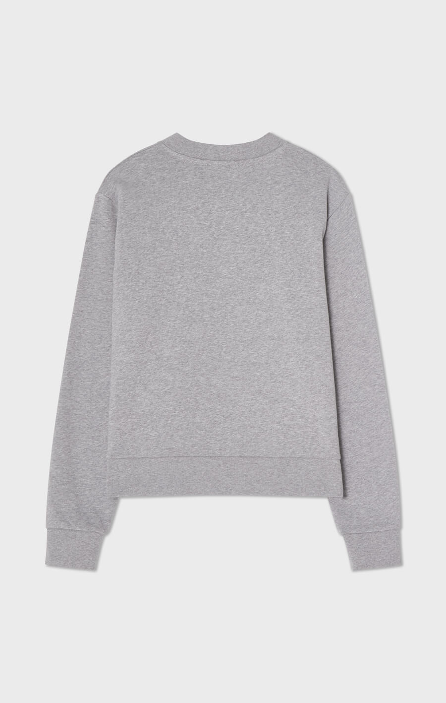 Samantha Broderad Sweatshirt Ljusgrå