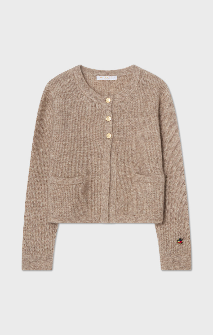 Sienna ribb Cardigan Mele Melange