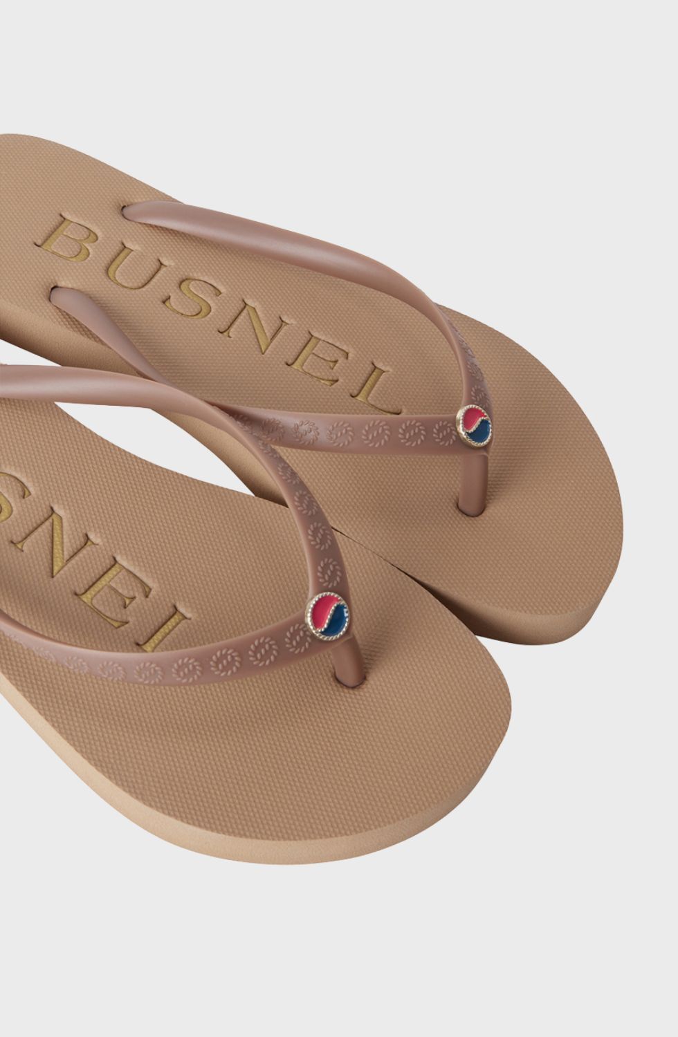 Vivi Flip Flop Tan/Gold